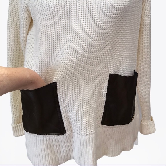 Michael Kors Vegan-Pockets Turtleneck Sweater - M - Picture 9 of 16
